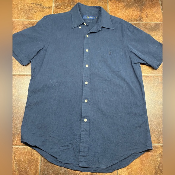 Ralph Lauren Other - Ralph Lauren Dark Blue Casual Button Down Shirt
